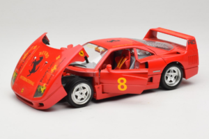 Ferrari F40 #8 Bevro International Κόκκινο 1987 Bburago 1:18 3332-P3 Μέταλλο - εικόνα 2 από 8