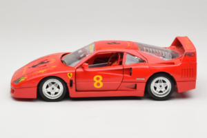 Ferrari F40 #8 Bevro International Κόκκινο 1987 Bburago 1:18 3332-P3 Μέταλλο - εικόνα 4 από 8