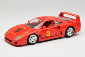 Ferrari F40 #8 Bevro International Κόκκινο 1987 Bburago 1:18 3332-P3 Μέταλλο
