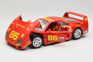 Ferrari F40 LM #86 Ch. Pozzi IMSA 24 Hours of Le Mans 1985 Κόκκινο Bburago 1:18 3332-P6 Μέταλλο - εικόνα 2 από 8