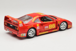 Ferrari F40 LM #86 Ch. Pozzi IMSA 24 Hours of Le Mans 1985 Κόκκινο Bburago 1:18 3332-P6 Μέταλλο - εικόνα 3 από 8