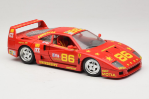 Ferrari F40 LM #86 Ch. Pozzi IMSA 24 Hours of Le Mans 1985 Κόκκινο Bburago 1:18 3332-P6 Μέταλλο - εικόνα 6 από 8
