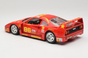 Ferrari F40 LM #86 Ch. Pozzi IMSA 24 Hours of Le Mans 1985 Κόκκινο Bburago 1:18 3332-P6 Μέταλλο - εικόνα 7 από 8