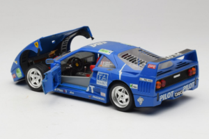 Ferrari F40 #34 M. Ferte / Thavenin / Palau Pilot Μπλε 1987 Bburago 1:18 3032-B1 Μέταλλο - εικόνα 5 από 8