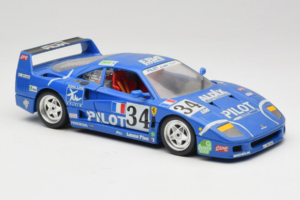 Ferrari F40 #34 M. Ferte / Thavenin / Palau Pilot Μπλε 1987 Bburago 1:18 3032-B1 Μέταλλο - εικόνα 6 από 8