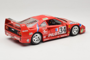 Ferrari F40 LM Pilot #34 Ferte / Thavenin / Palau 24 Hours of Le Mans 1995 Κόκκινο Bburago 1:18 3032-P3 Μέταλλο - εικόνα 3 από 8