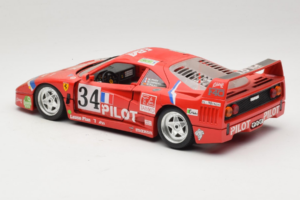 Ferrari F40 LM Pilot #34 Ferte / Thavenin / Palau 24 Hours of Le Mans 1995 Κόκκινο Bburago 1:18 3032-P3 Μέταλλο - εικόνα 7 από 8