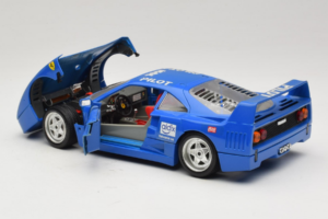 Ferrari F40 Pilot #56 Μπλε Bburago 1:18 3332-BL1 Μέταλλο - εικόνα 5 από 8