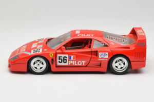Ferrari F40 #56 Pilot Κόκκινο 1987 Bburago 1:18 3332-P2 Μέταλλο - εικόνα 4 από 8