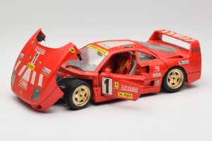 Ferrari F40 Pirelli Agip #1 Ferrari Club Italia Κόκκινο Bburago 1:18 3032-P2 Μέταλλο - εικόνα 2 από 8