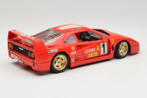 Ferrari F40 Pirelli Agip #1 Ferrari Club Italia Κόκκινο Bburago 1:18 3032-P2 Μέταλλο - εικόνα 3 από 8