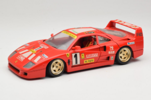 Ferrari F40 Pirelli Agip #1 Ferrari Club Italia Κόκκινο Bburago 1:18 3032-P2 Μέταλλο