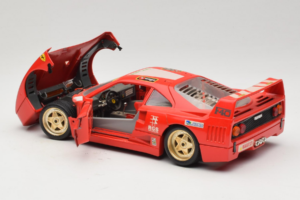 Ferrari F40 Pirelli Agip #1 Ferrari Club Italia Κόκκινο Bburago 1:18 3032-P2 Μέταλλο - εικόνα 5 από 8