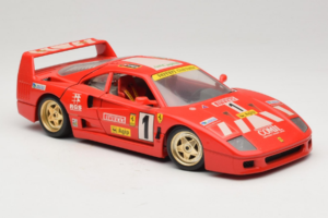 Ferrari F40 Pirelli Agip #1 Ferrari Club Italia Κόκκινο Bburago 1:18 3032-P2 Μέταλλο - εικόνα 6 από 8