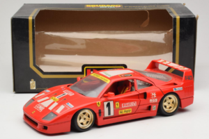 Ferrari F40 Pirelli Agip #1 Ferrari Club Italia Κόκκινο Bburago 1:18 3032-P2 Μέταλλο - εικόνα 8 από 8