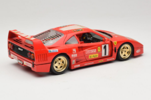 Ferrari F40 Evoluzione #1 Pirelli Agip Κόκκινο με Χρυσές Ζάντες 1992 Bburago 1:18 3042-P2 Μέταλλο - εικόνα 3 από 8