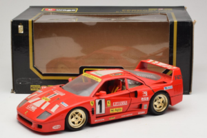 Ferrari F40 Evoluzione #1 Pirelli Agip Κόκκινο με Χρυσές Ζάντες 1992 Bburago 1:18 3042-P2 Μέταλλο - εικόνα 8 από 8