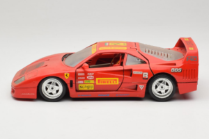 Ferrari F40 Pirelli BBS Κόκκινο Bburago 1:18 3032-P4 Μέταλλο - εικόνα 4 από 8