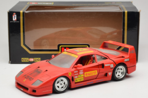 Ferrari F40 Pirelli BBS Κόκκινο Bburago 1:18 3032-P4 Μέταλλο - εικόνα 8 από 8