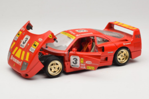 Ferrari F40 #3 Pirelli Κόκκινο 1987 Bburago 1:18 3332-P4 Μέταλλο - εικόνα 2 από 8