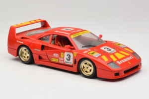 Ferrari F40 #3 Pirelli Κόκκινο 1987 Bburago 1:18 3332-P4 Μέταλλο - εικόνα 6 από 8