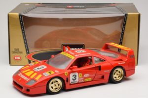 Ferrari F40 #3 Pirelli Κόκκινο 1987 Bburago 1:18 3332-P4 Μέταλλο - εικόνα 8 από 8