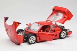Ferrari F40 Κόκκινο Bburago 1:18 3032 Μέταλλο - εικόνα 2 από 8