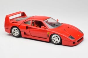 Ferrari F40 Κόκκινο Bburago 1:18 3032 Μέταλλο - εικόνα 6 από 8