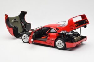 Ferrari F40 Κόκκινο Kyosho 1:18 08416R2 Μέταλλο - εικόνα 7 από 10