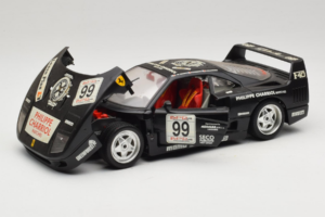 Ferrari F40 Seco #99 Lesseps / Charriol / Balandras Μαύρο Bburago 1:18 3032-B3 Μέταλλο - εικόνα 2 από 8