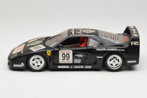 Ferrari F40 Seco #99 Lesseps / Charriol / Balandras Μαύρο Bburago 1:18 3032-B3 Μέταλλο - εικόνα 4 από 8