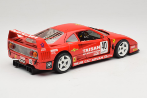Ferrari F40 #40 T. Ohta / A. Reid Taisan Κόκκινο 1987 Bburago 1:18 3022-T1 Μέταλλο - εικόνα 3 από 8