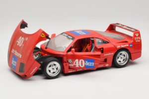 Ferrari F40 #40 the0123 Κόκκινο 1987 Bburago 1:18 3332-P5 Μέταλλο - εικόνα 2 από 8