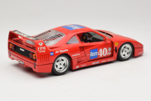 Ferrari F40 #40 the0123 Κόκκινο 1987 Bburago 1:18 3332-P5 Μέταλλο - εικόνα 3 από 8