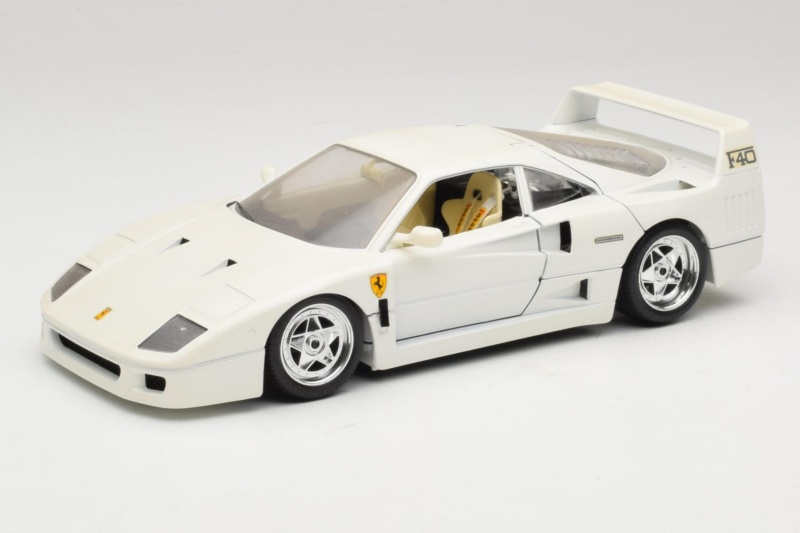 Ferrari F40 Λευκό Bburago 1:18 3332-W4 Μέταλλο