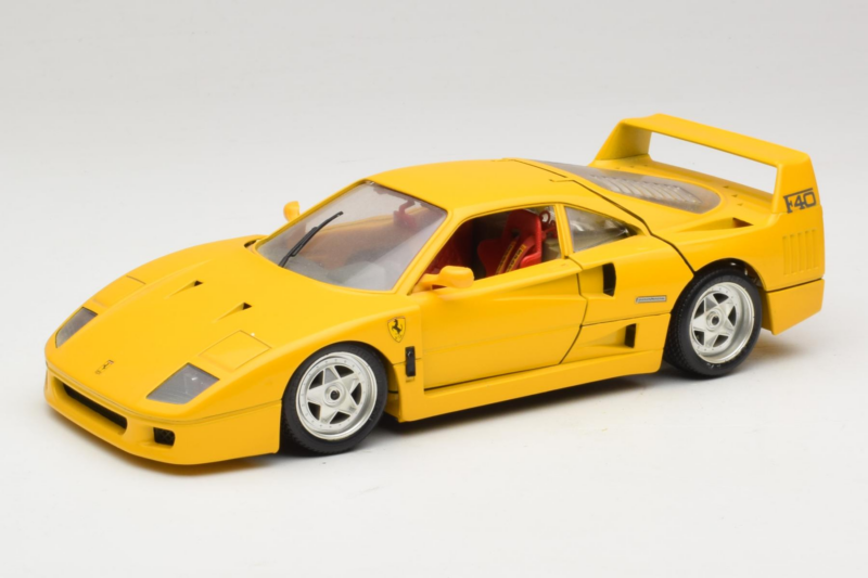 Ferrari F40 Κίτρινο Bburago 1:18 3032-Y1 Μέταλλο
