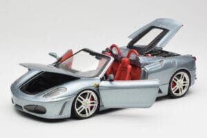 Ferrari F430 Spider Blue Metallic Hot Wheels 1:18 H3074 Μέταλλο - εικόνα 2 από 8