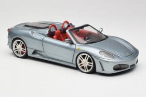 Ferrari F430 Spider Blue Metallic Hot Wheels 1:18 H3074 Μέταλλο - εικόνα 6 από 8