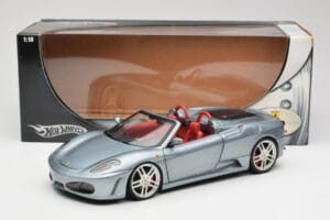 Ferrari F430 Spider Blue Metallic Hot Wheels 1:18 H3074 Μέταλλο - εικόνα 8 από 8