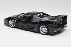 Ferrari F50 Μαύρο Hot Wheels 1:18 23910 Μέταλλο - εικόνα 7 από 8