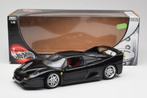 Ferrari F50 Μαύρο Hot Wheels 1:18 23910 Μέταλλο - εικόνα 8 από 8