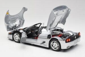Ferrari F50 Καμπριολέ Ασημί Bburago 1:18 3372 Μέταλλο - εικόνα 5 από 8