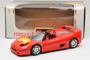 Ferrari F50 Καμπριολέ 50 Jahre Ferrari 24 Jahre Bburago FMC Κόκκινο Bburago 1:18 3352-P1 Μέταλλο - εικόνα 8 από 8