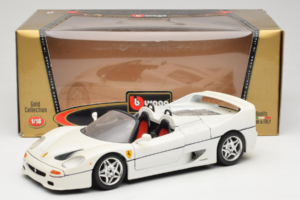 Ferrari F50 Καμπριολέ Λευκό Bburago 1:18 3352-W1 Μέταλλο - εικόνα 8 από 8