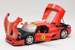 Ferrari F50 Coupe #6 Κόκκινο με Ιταλική Σημαία Bburago 1:18 3382-P1 Μέταλλο - εικόνα 2 από 8