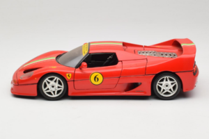 Ferrari F50 Coupe #6 Κόκκινο με Ιταλική Σημαία Bburago 1:18 3382-P1 Μέταλλο - εικόνα 4 από 8