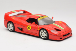 Ferrari F50 Coupe #6 Κόκκινο με Ιταλική Σημαία Bburago 1:18 3382-P1 Μέταλλο - εικόνα 6 από 8