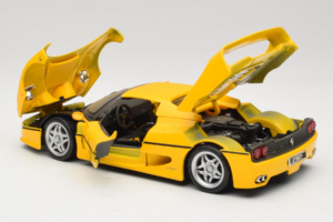 Ferrari F50 Coupe Shell Κίτρινο Maisto 1:18 3076-Y1 Μέταλλο - εικόνα 5 από 8