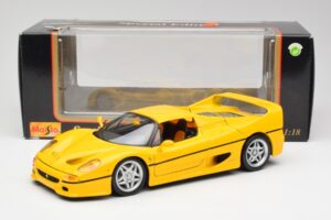 Ferrari F50 Giallo Modena Maisto 1:18 F50001 Μέταλλο - εικόνα 8 από 8