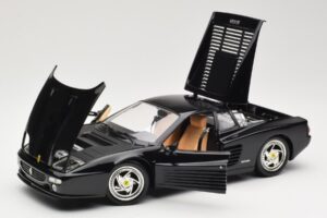 Ferrari F512M Μαύρο Hot Wheels 1:18 23922 Μέταλλο - εικόνα 2 από 8